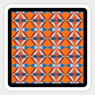 abstract geometric design for your creativity Sticker